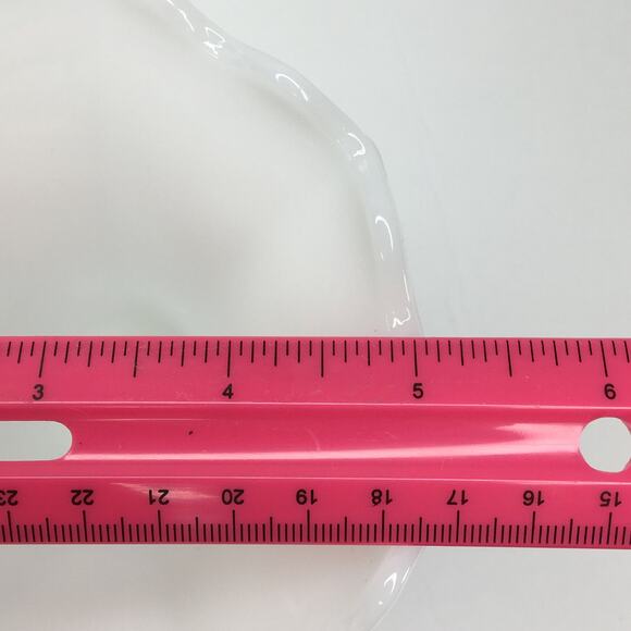 Vintage MILK GLASS Vase Footed Octagon Flared Top Raised Grapevine Pattern - Picture 8 of 10